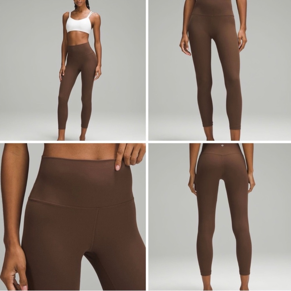 Lululemon Align Ribbed HR Pant 25” Nulu